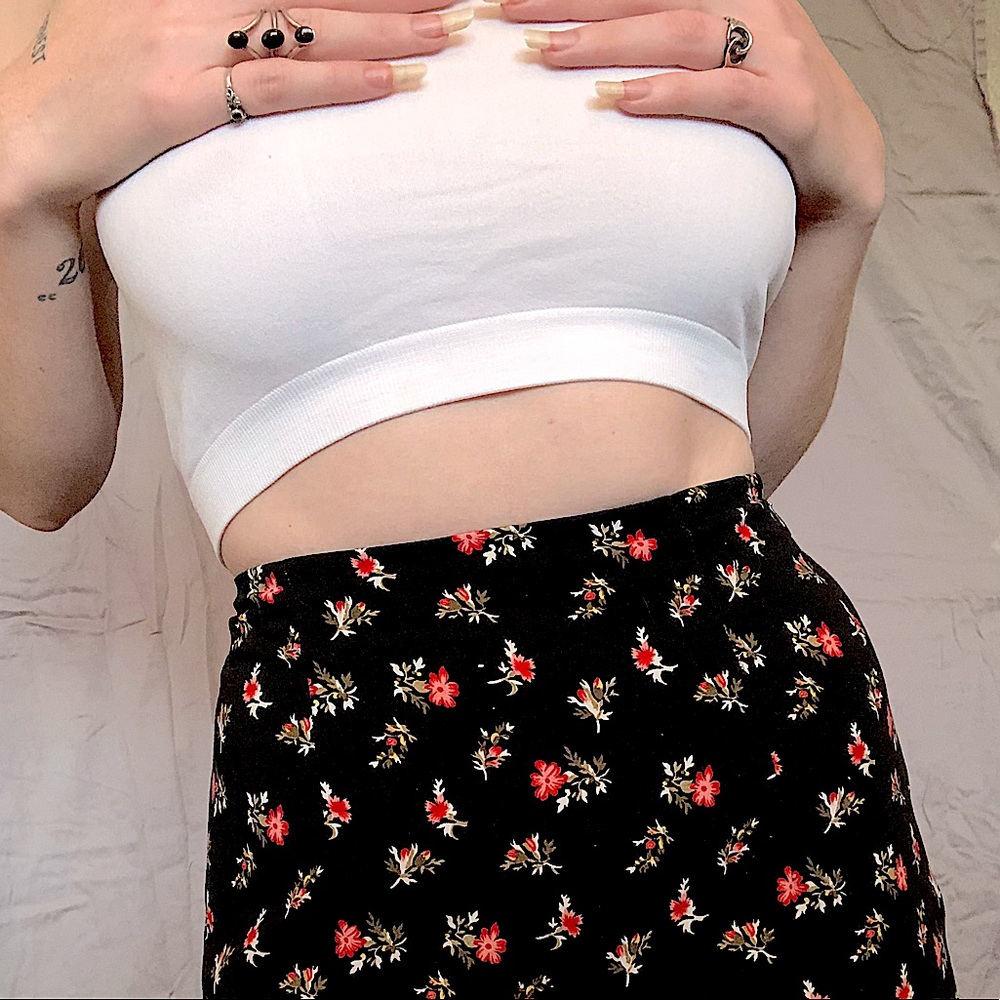 VINTAGE 90s GRUNGE QUEEN MAXI SKIRT 🍒🖤